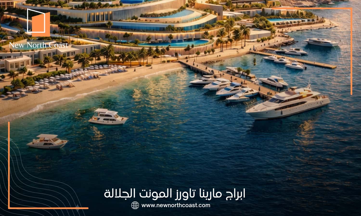 ابراج مارينا تاورز المونت الجلالة